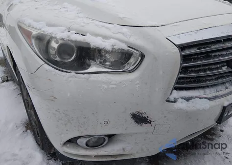 2013 Infiniti Jx35 z USA, uszkodzony, nr VIN 5N1AL0MM8DC316819